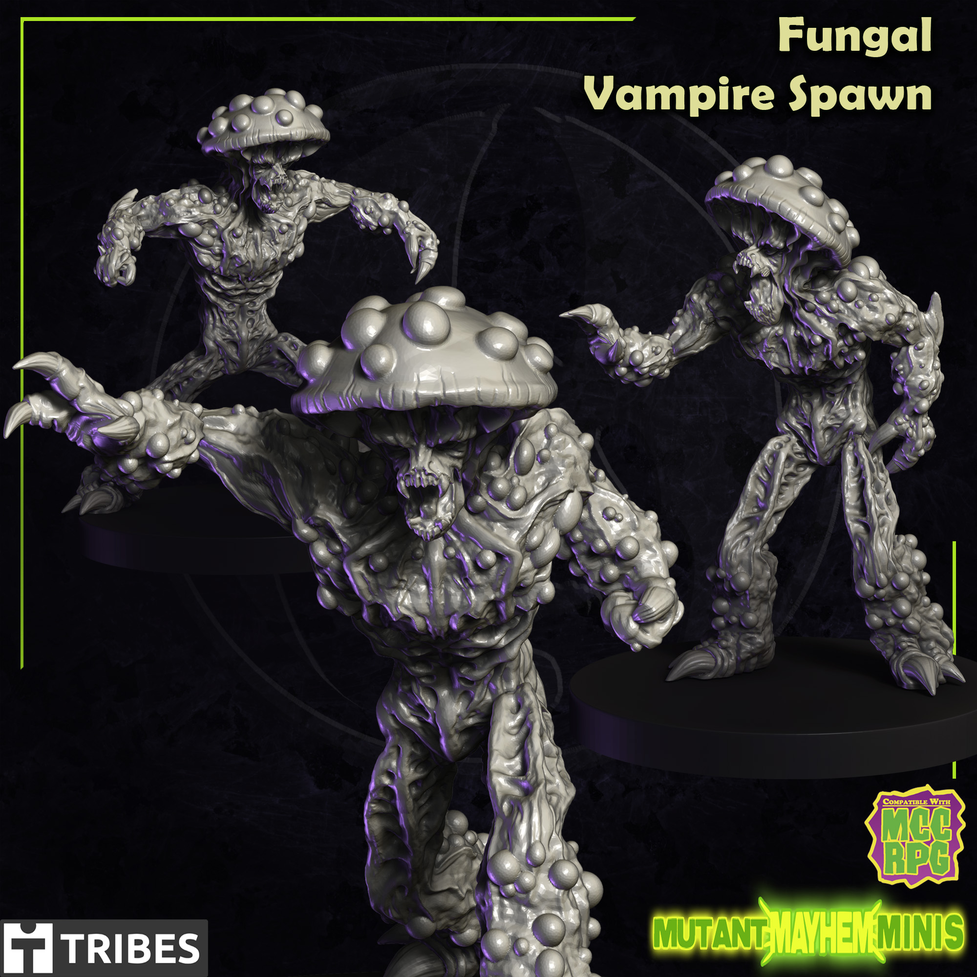 FUNGAL VAMPIRE SPAWN – Post-apocalypse Fungal Vampire Minions